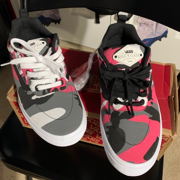 pink camo kyle walker vans